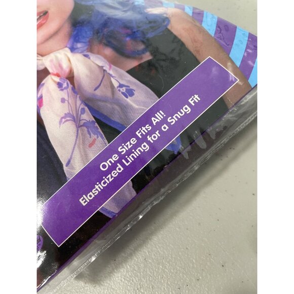 Fun World Hollywood Wig OS 15 Inches Long Elasticized Lining for Snug Fit NEW - Picture 3 of 6